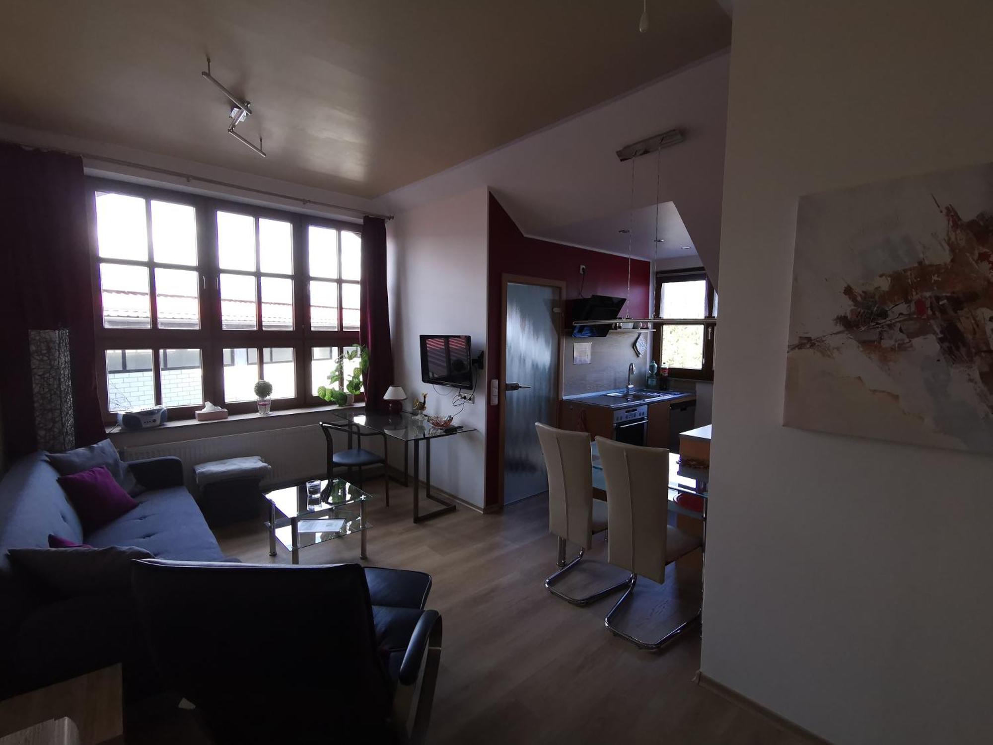 Studio Und Apartment Auf Dem Pferdehof Burgpreppach 外观 照片