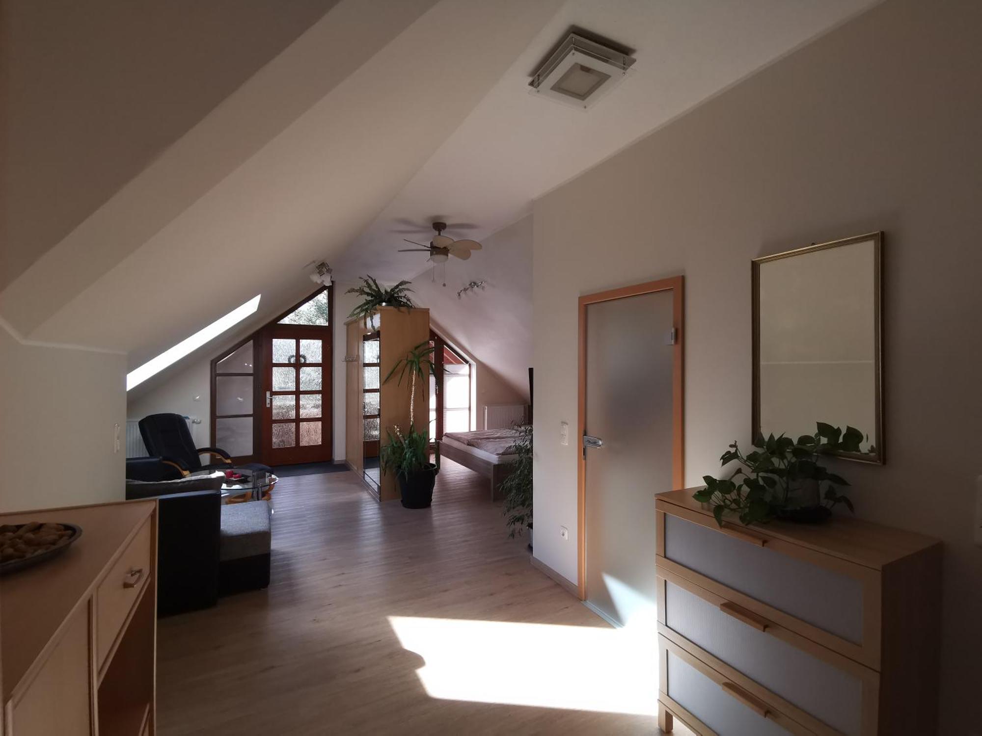 Studio Und Apartment Auf Dem Pferdehof Burgpreppach 外观 照片