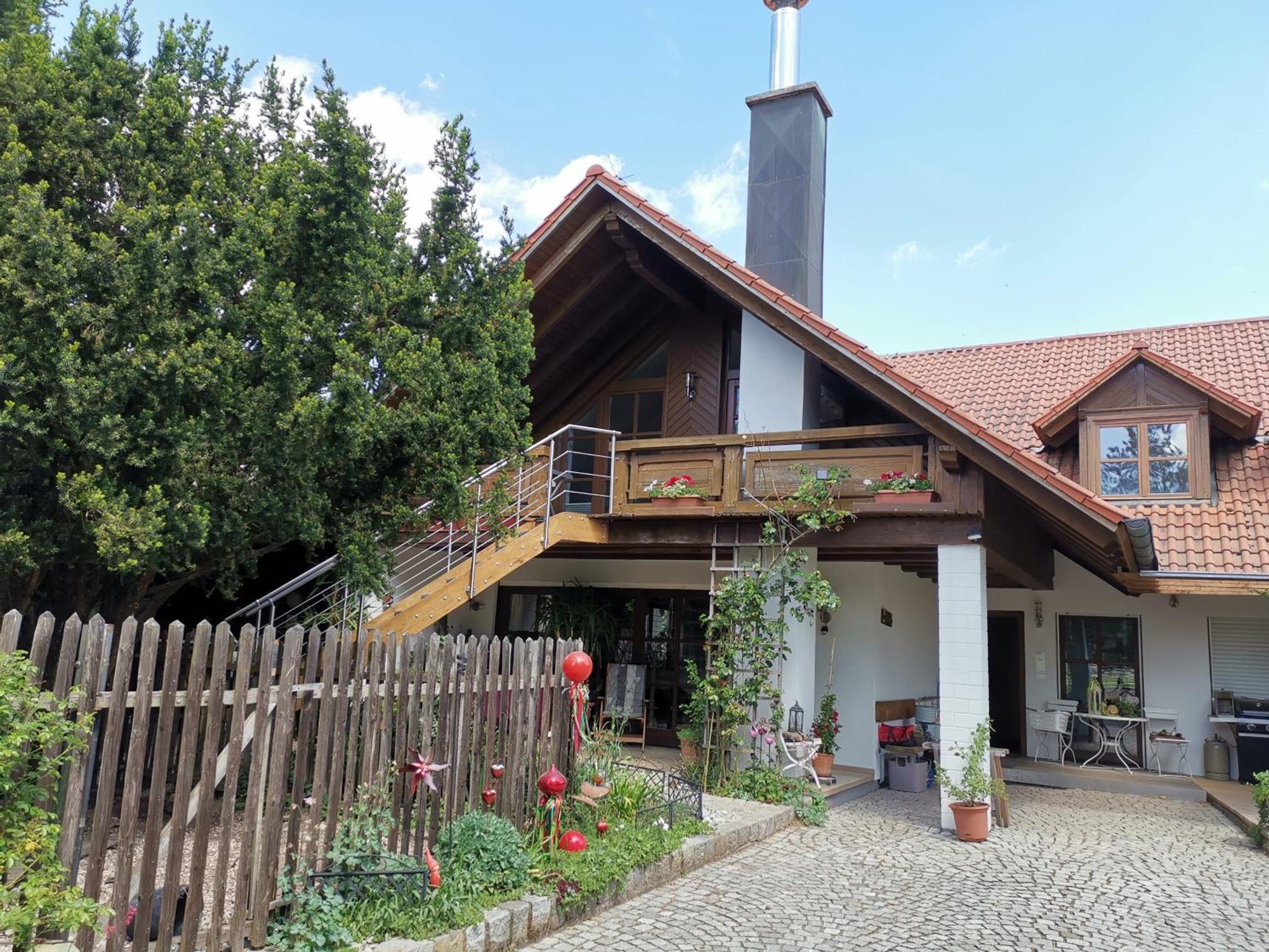 Studio Und Apartment Auf Dem Pferdehof Burgpreppach 外观 照片