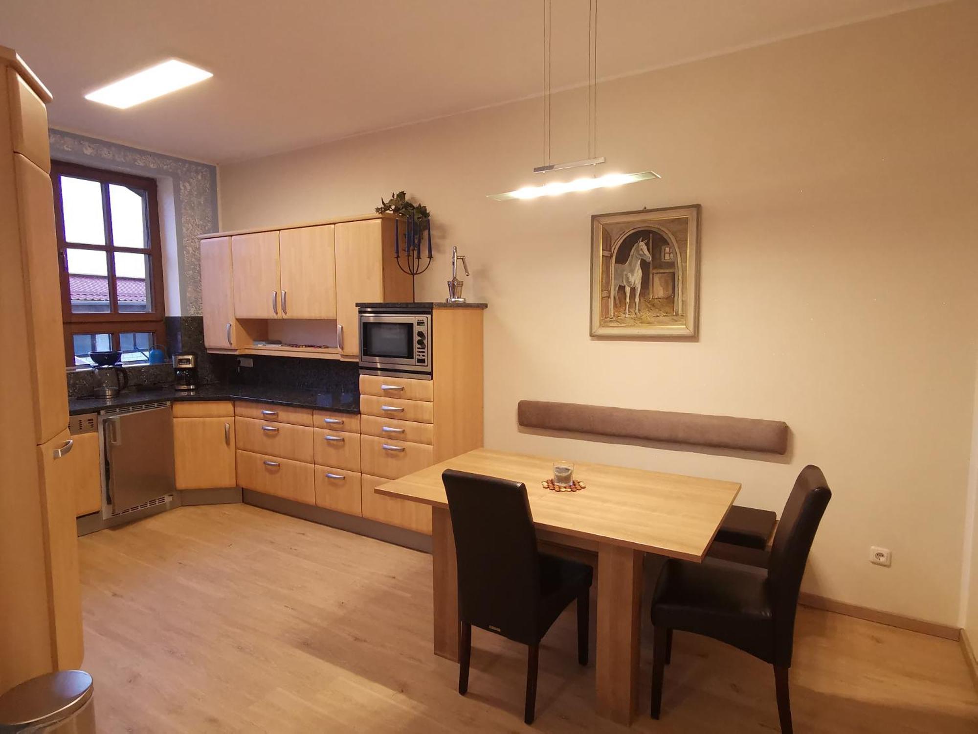Studio Und Apartment Auf Dem Pferdehof Burgpreppach 外观 照片
